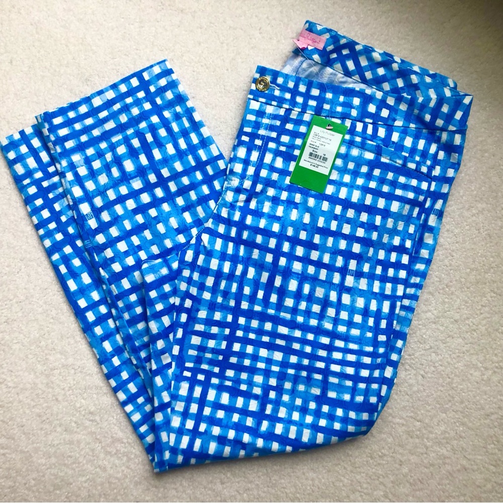 Lilly Pulitzer Kelly Skinny Ankle Pants Size 16
